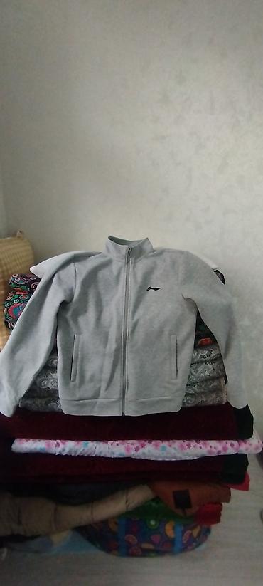 Мужская толстовка, M, Li-Ning, Новый, цвет - Серый