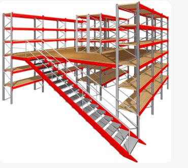 Шкафы: Мезонинные (многоэтажные) стеллажи. Мезонинные стеллажи - это