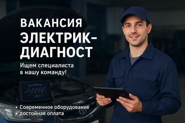 работа на каждый день с ежедневной оплатой: Талап кылынат Унаа электриги, Төлөм Жума сайын, Кирешеден пайыз, Тажрыйбасы 5 жылдан жогору, Окутуу