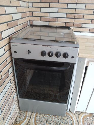 Маслобойки: Плита Beko, Электрическая, Отдельностоящая, 4 конфорки, Б/у