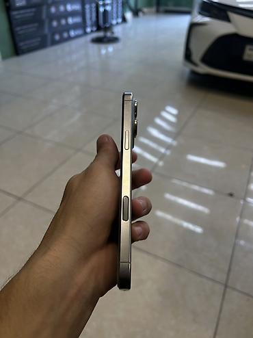 apple ipad 13: IPhone 16 Pro Max, 256 GB, Natural Titanium, Face ID, Simsiz şarj, Sənədlərlə — 7