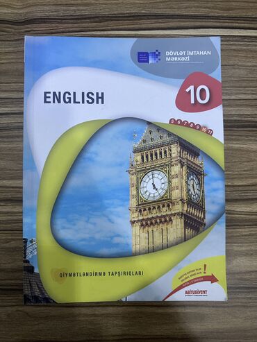 Kitablar, jurnallar, CD, DVD: İngilis dili test toplusu 
Английский тесты