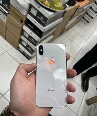 кожаный чехол iphone 5: IPhone X, 64 ГБ, Белый, Face ID