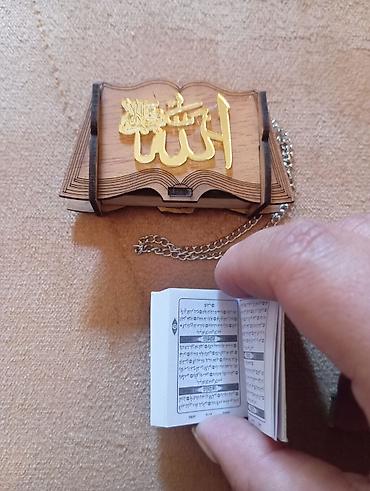 Dini kitablar: Xırda miniatür ölçüdə kiçik QURAN KİTABI və kitabı İçinə qoymaq üçün — 4