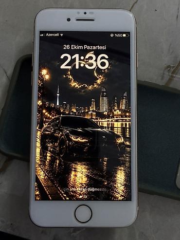 macbook air ikinci el: IPhone 8, Qızılı, Simsiz şarj — 1