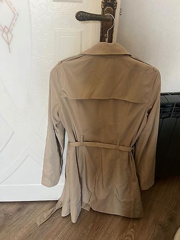 пальто женское ош: Плащ, Zara, S, цвет - Бежевый — 2
