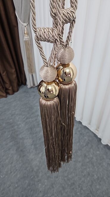 Pərdə və tüllər: Pərdə aksesuarları, tavan bağlama qotazlar, rəng seçimi var — 5