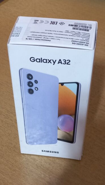 samsung s22ultra: Samsung Galaxy A32, Б/у, 64 ГБ, цвет - Фиолетовый, 2 SIM