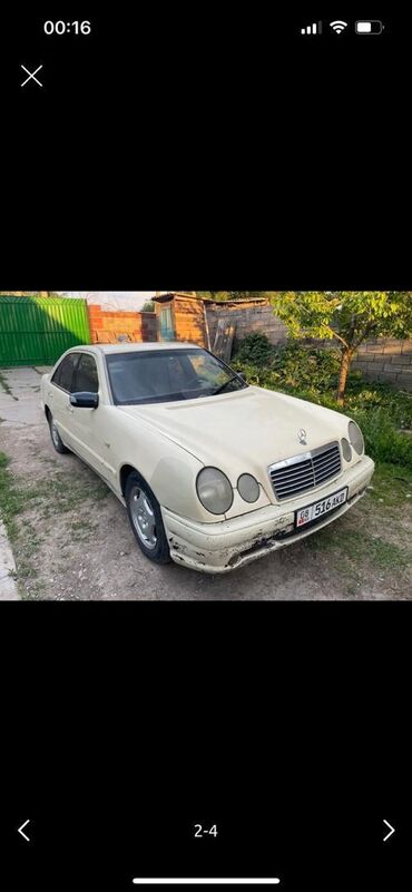 обмен на участок бишкек: Mercedes-Benz : 1998 г., 2.2 л, Механика, Дизель, Седан