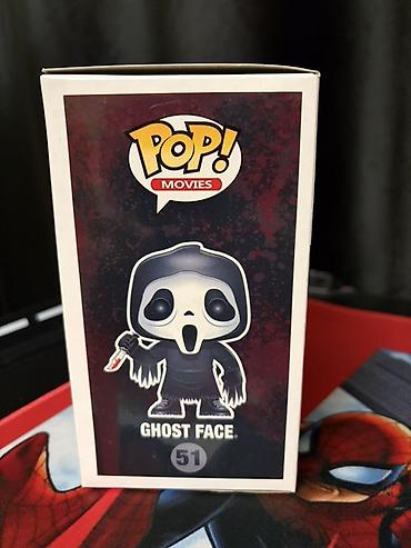 фигурки мортал комбат: Фигурка Funko Pop! Movies — Ghost Face (Scream), №51. - Серия: Pop! — 3