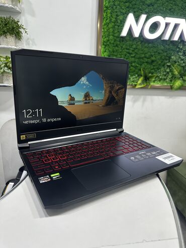 Ноутбук, Acer, 8 ГБ ОЗУ, AMD Ryzen 5, 15.6 ", Б/у, Для работы, учебы, память SSD