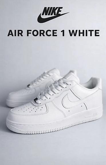 Мужские кроссовки, 37, 38, 39, Nike, Новый, цвет - Белый, Самовывоз, Платная доставка