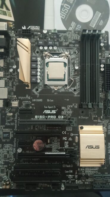 самсунг с: Материнская плата, Б/у, Asus, LGA1151, ATX, Для ПК