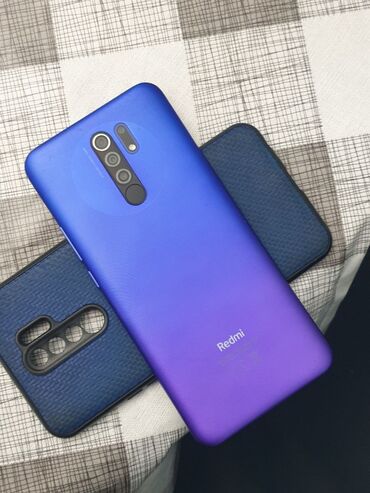 редмт 8: Redmi, Redmi 9, 64 ГБ, түсү - Кызгылт көк