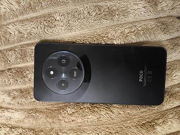 poco x3 kabro: Poco C75, 256 GB, rəng - Qara, Sensor, Barmaq izi, Face ID — 5