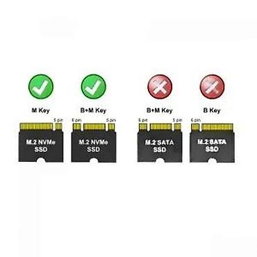 Hard diskovi, eksterni diskovi: LC-Power LC-M2-C-NVME – eksterno kućište za M.2 NVMe SSD - Tip: USB-C — 12