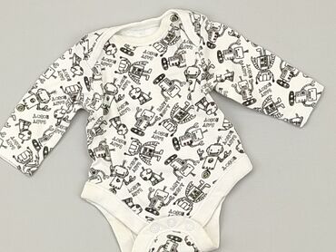 eleganckie spodnie dla niemowlaka: Боді, F&F, 0-3 міс., 
стан - Дуже гарний