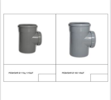 Удобства для дома и сада: Ревизия канализационная Канализационные фитинги ОПТОМ В наличии
