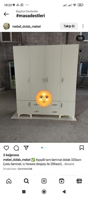 saloglu tek carpayi: Dolab — 1