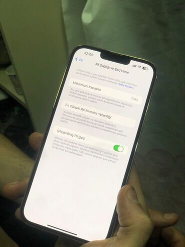 IPhone 13 Pro Max, 256 GB, Qızılı, Simsiz şarj, Face ID