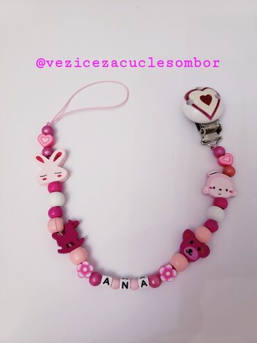 Ostale dečije stvari: Cene drvenih lančića su 600 din . Porucite personalizovani drveni — 28