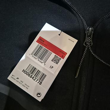 nike tech flece: Мужская толстовка, L, Nike, Новый, цвет - Черный, Самовывоз — 3