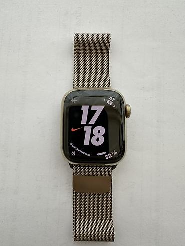 apple watch adapter: İşlənmiş, Smart saat, Apple, Suya davamlı, rəng - Qızılı — 4