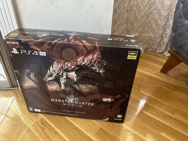 sony wf: Playstation 4 Pro Hunter limited edition tam yeni özünə ideal konsol