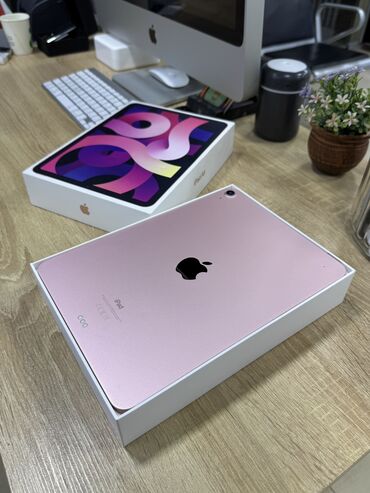 Apple iPad: Apple IPad Air 4rd / 2021 / 64GB (Wi-Fi) / Pink Ideal veziyyetdedi