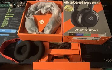 Səsgücləndiricilər, qulaqlıqlar və mikrofonlar: SteelSeries Arctis Nova 1 (Наушники/Qulaqlıq/Headset). В пользовании — 3