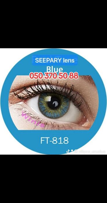 Digər: Lens linza koreya istehsalı olan linza +qab rəngli kosmetik linza — 21