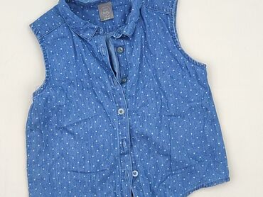Shirt 4-5 years, condition - Perfect, pattern - Peas, color - Blue