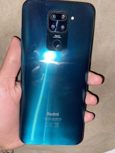 redmi note 11 barter: Xiaomi Redmi Note 9, 64 GB, rəng - Yaşıl, 
 Zəmanət, Sensor, Barmaq izi