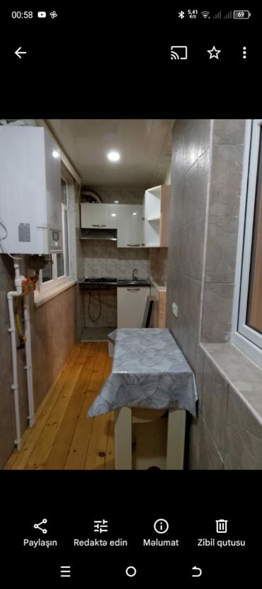 Uzunmüddətli kirayə mənzillər: Kirayə üçün 1 otaqlı mənzil. - Yataq otağı: ikinəfərlik çarpayı -da lalafo.az — 8 Uzunmüddətli kirayə mənzillər: Kirayə üçün 1 otaqlı mənzil. - Yataq otağı: ikinəfərlik çarpayı — 8