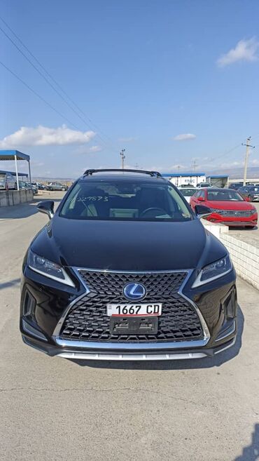 Транспорт: Lexus RX: 2020 г., 3.5 л, Автомат, Гибрид, Кроссовер