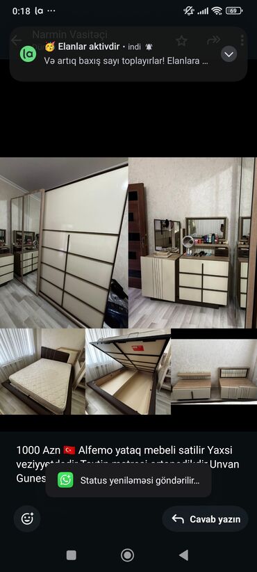 кровати в баку: İkinəfərlik çarpayı, Türkiyə, İşlənmiş