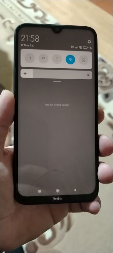 Xiaomi: Xiaomi Redmi Note 8, 128 GB, rəng - Qara, 
 Barmaq izi, İki sim kartlı, Face ID