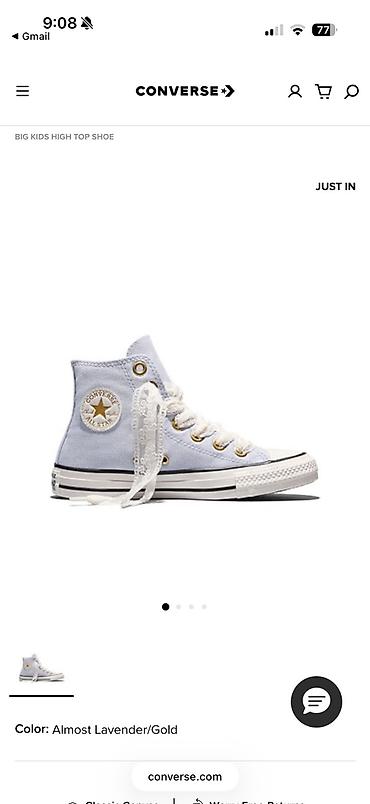 krosofka: Converse Chuck Taylor All Star yüksəkboğaz idman ayaqqabısı ORIGINAL — 6