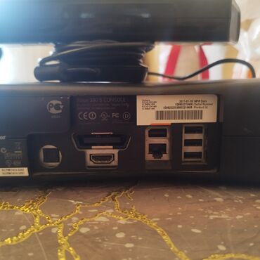 Xbox 360 & Xbox: Xbox 360 Slim oyun konsolu komplekt - Konsol: Xbox 360 Slim (HDMI — 5