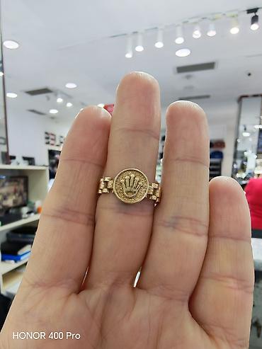 Aksesuarlar: Alyans, Üzük, Sarı qızıl, 585 Əyar, Qaşsız — 3