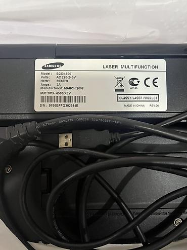 маленький принтер купить: Samsung SCX-4500 monoxrom lazer çoxfunksiyalı cihaz — 4