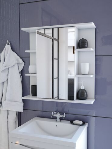 подставка для ванны: Продаю абсолютно новый гарнитур для ванной комнаты. Зеркало с