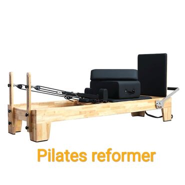 защита для ног: Pilates reformer — это специальный тренажер, который напоминает