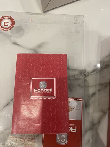 qab qacaq ecemi: Röndell firmasına məxsus24 predmet bıçaq çəngəl dəsti. Yenidir