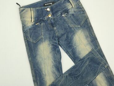 spódnice dżinsowe z dziurami: Jeans, XL (EU 42), condition - Very good