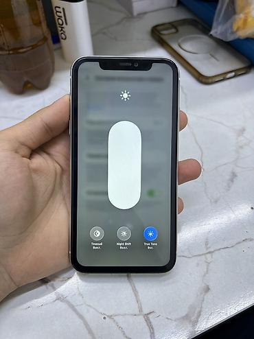 продаю симку: IPhone 11, Новый, 128 ГБ, Белый, Зарядное устройство, Защитное стекло, Чехол, 82 % — 5