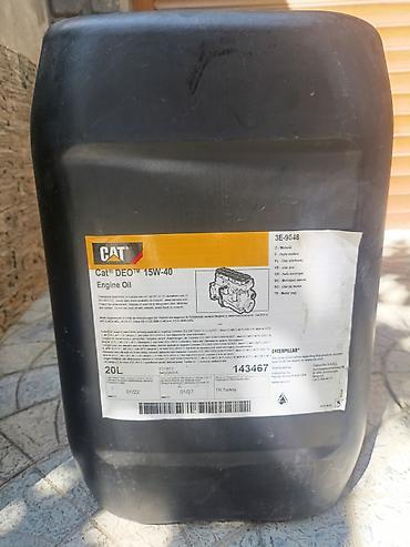 maşın yağı: 40 l, 15w40 — 1
