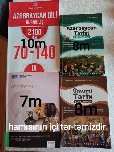 7ci sinif ümumi tarixi dərslik pdf: Satılır✅ Aktiv olmayanlarda satılır✅( həm bəddi kitablar, dərsliklər