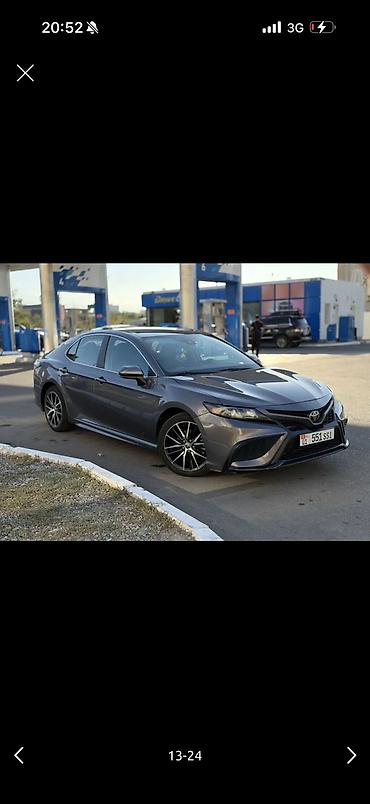 желмайан бензин: Toyota Camry: 2021 г., 2.5 л, Автомат, Бензин, Седан — 3