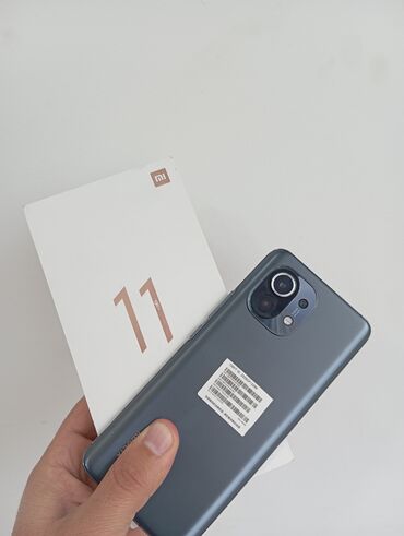 Xiaomi: Xiaomi Mi 11, 256 GB, rəng - Qara, 
 Sensor, Barmaq izi, Face ID